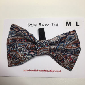 Dog Bow Tie – Paisley